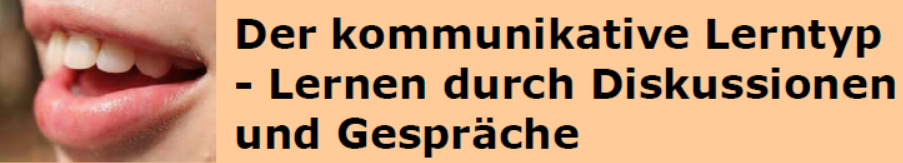 Der kommunikative Lerntyp - Lernen durch Diskussionen und Gespräche