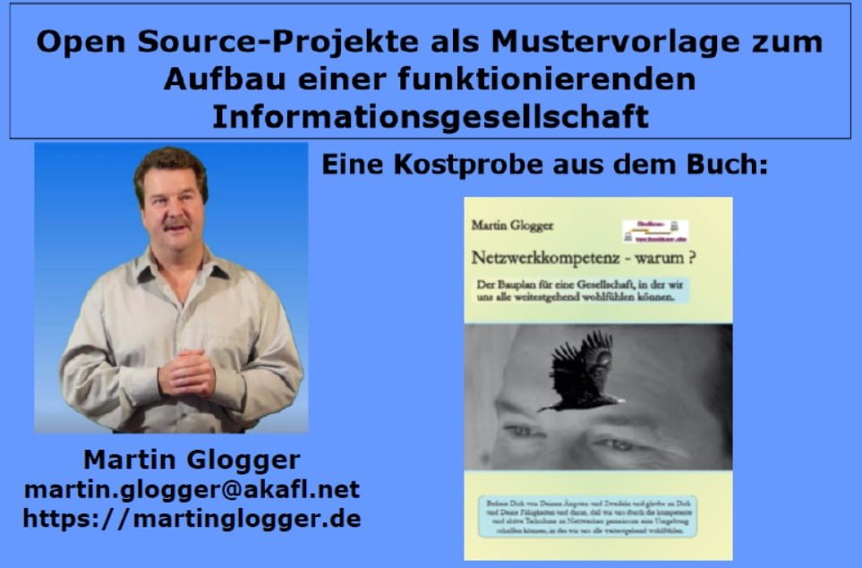 idee open source projekte als mustervorlage fuer informationsgesellschaft