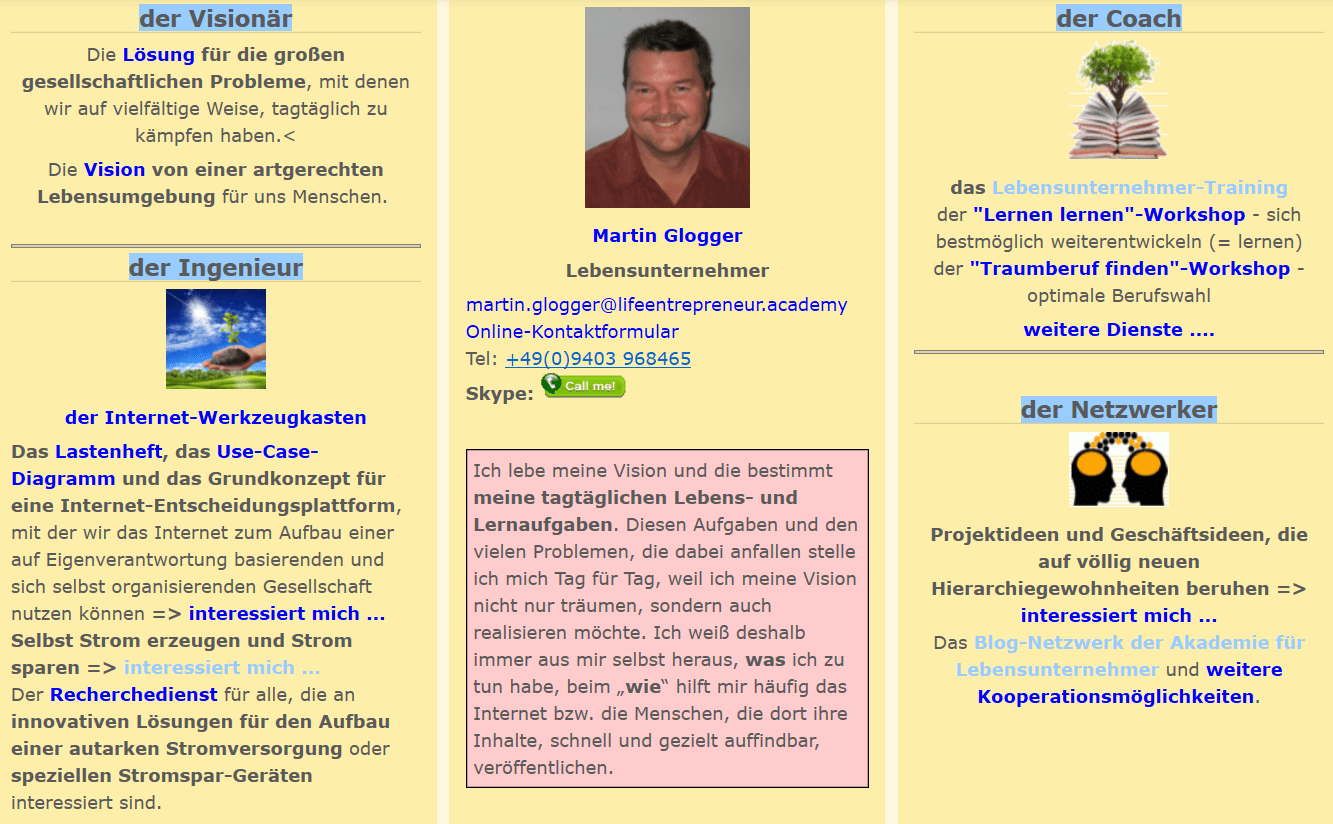 Martin Glogger netzwerk-profil