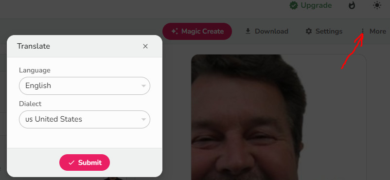 videos und audios in verschiedene sprachen übersetzen - fliki AI