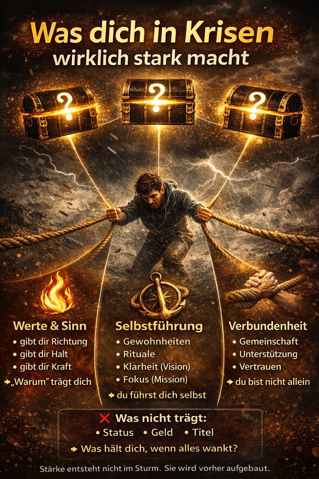 Was macht dich in Extremsituationen wirklich stark?