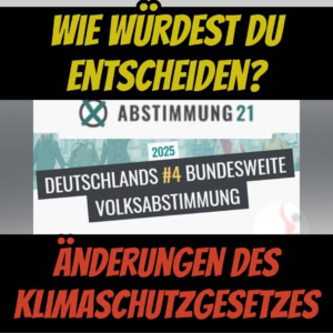 Änderungen des Klimaschutzgesetzes - Wie würdest du entscheiden