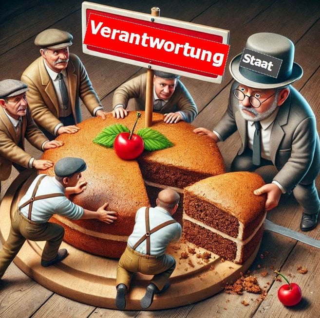 Bürger wälzen Verantwortung auf den Staat ab Mit KI erstellt ∙ 09. Januar 2025 um 16Uhr17 AM