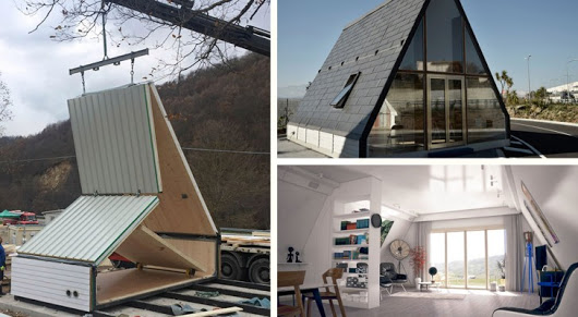 Haus zum Abbauen und Wiederaufbauen