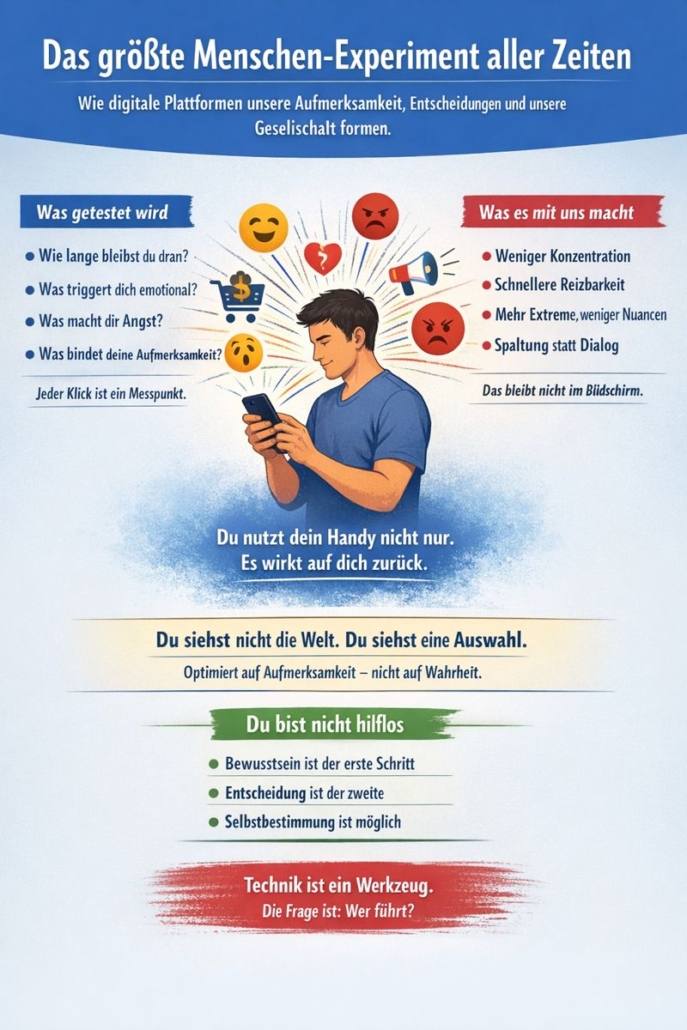 Das größte Menschen-Experiment aller Zeiten