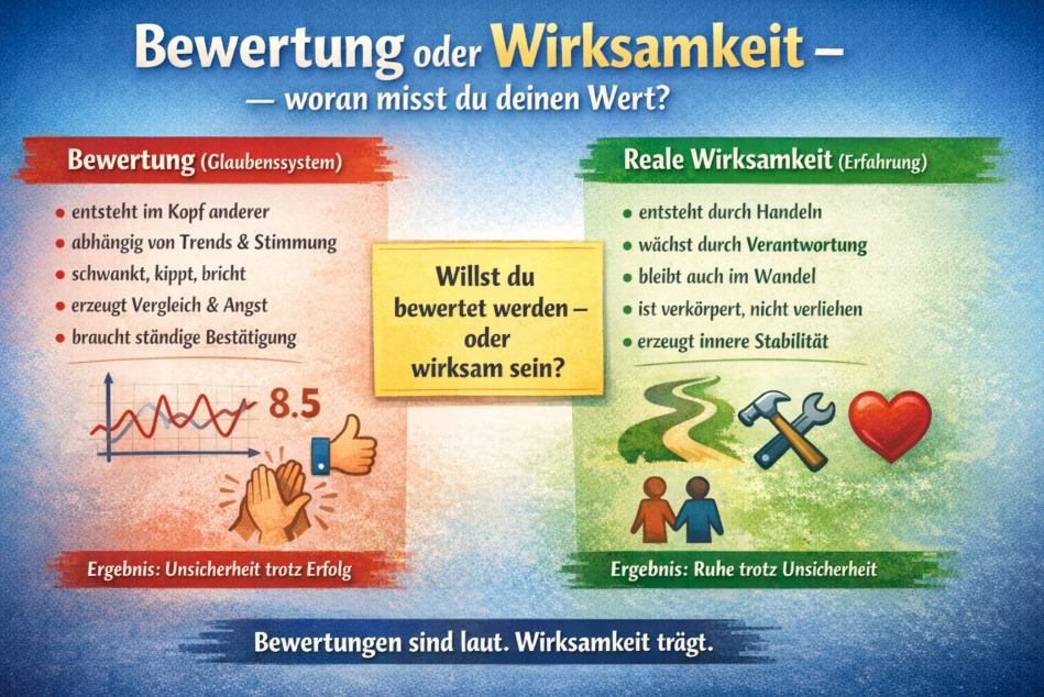 Woran messe ich meinen Wert