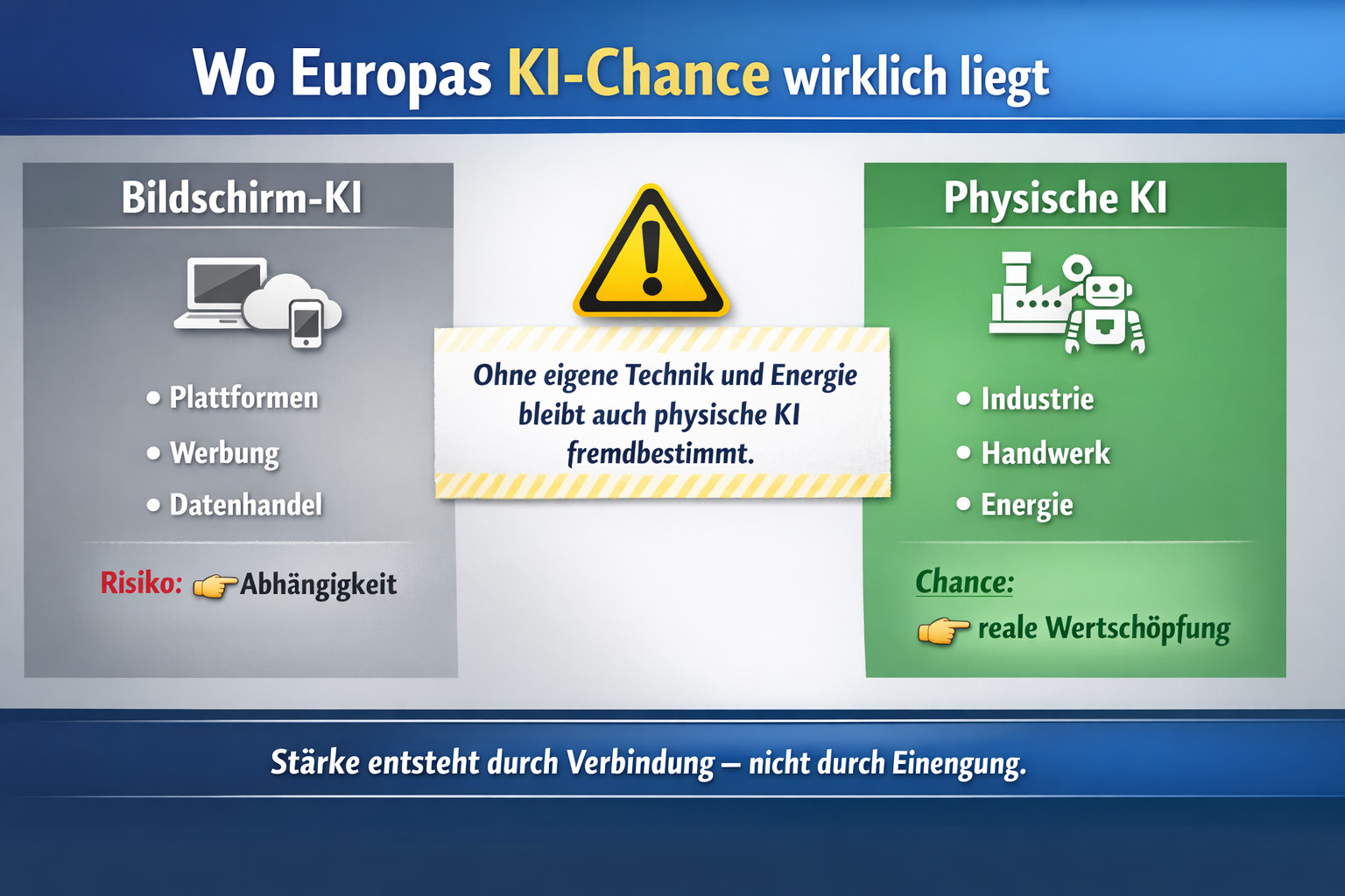KI als einmalige Chance für Europas Wirtschaft