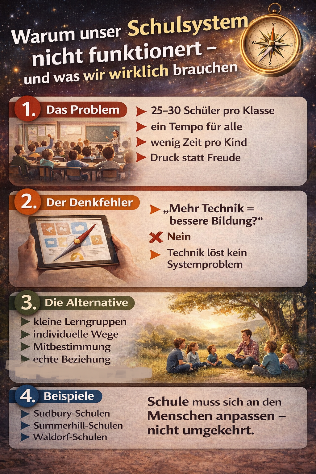 Lernen neu denken - Mehr als nur ein Tablet auf dem Tisch