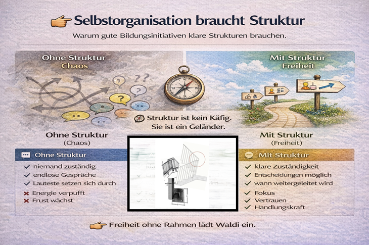 Selbstorganisation braucht Struktur