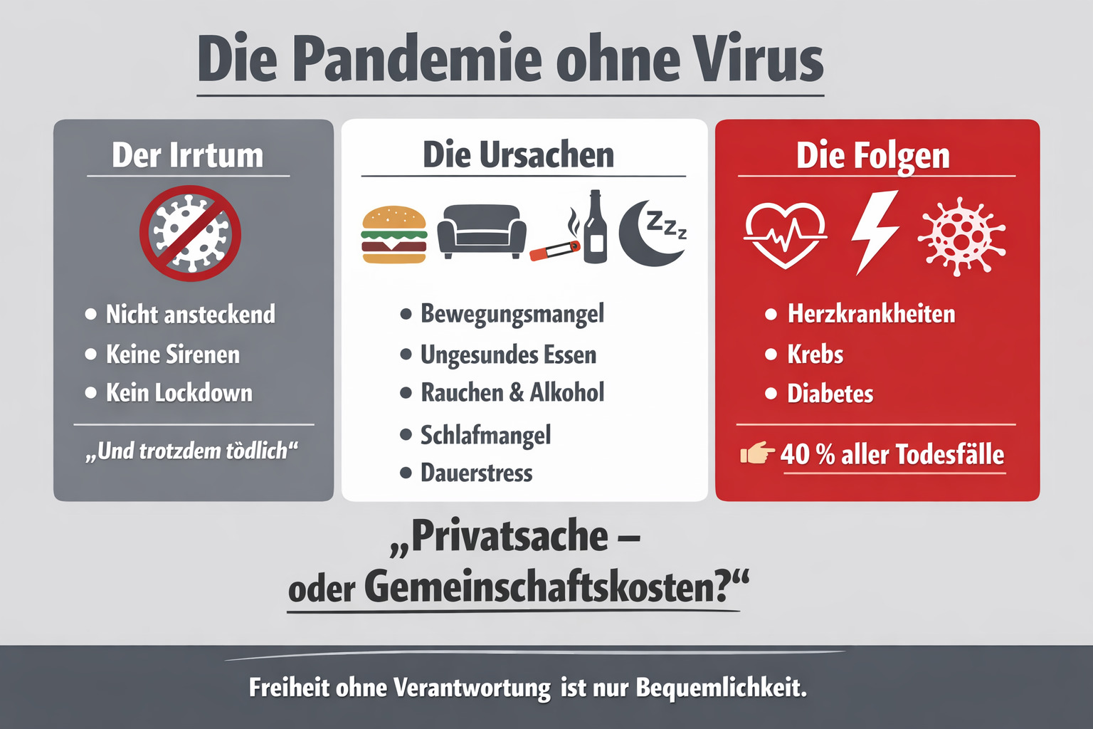 Die tödlichste Pandemie unserer Zeit