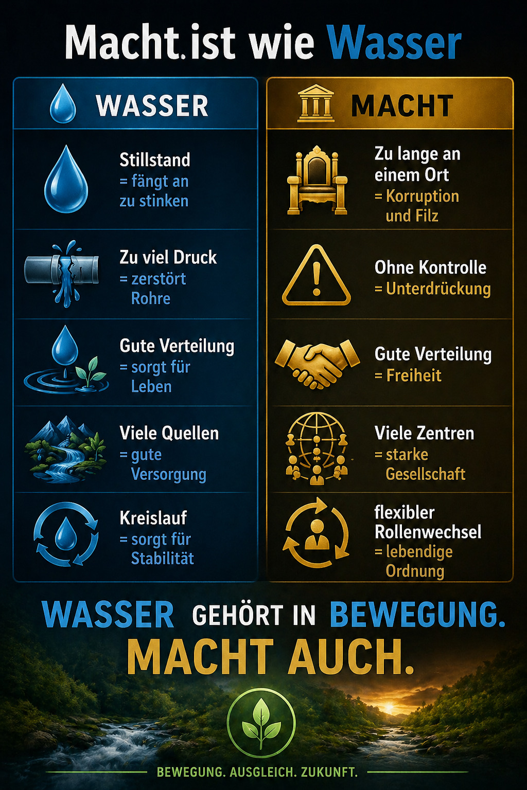 Was wir von der Natur ueber Macht lernen können
