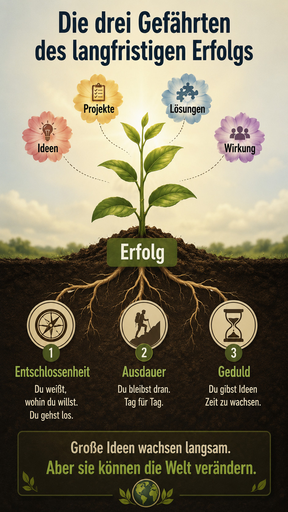 Die Wahrheit über langfristigen Erfolg - die dir kaum jemand sagt