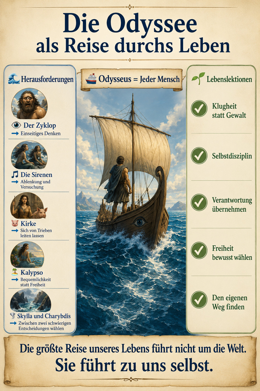Die Odyssee handelt gar nicht von Odysseus, sondern von dir