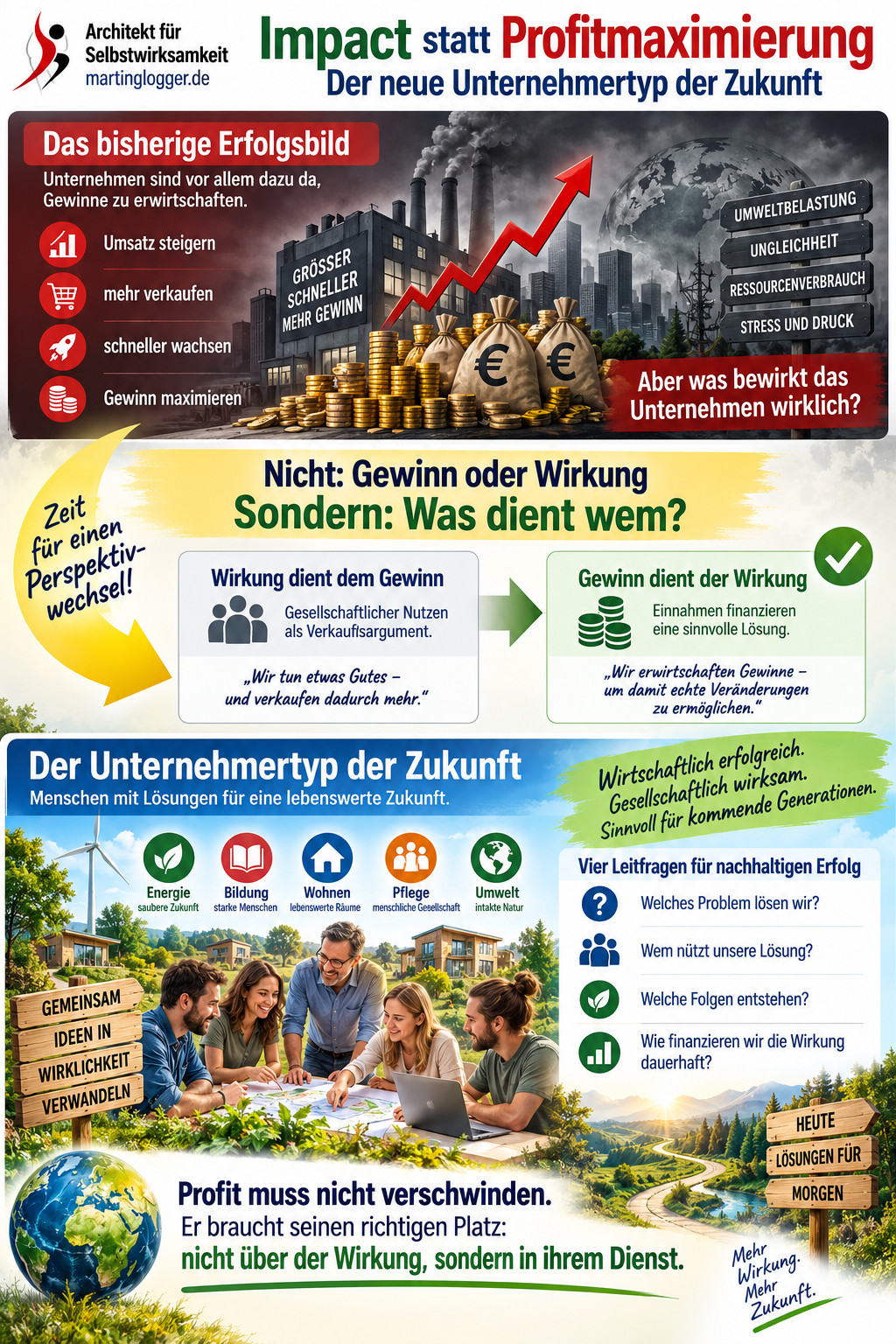 Impact statt Profitmaximierung - Der neue Unternehmertyp der Zukunft